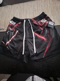 Darc Soort Star Wars Mesh Athletic Shorts with Tags