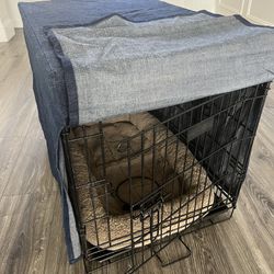 30”x19” Dog Crate + Accessories for Sale in Redmond, WA - OfferUp