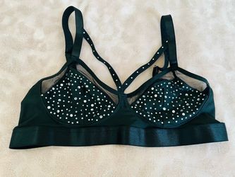 SHEIN rhinestone bralette L