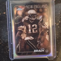 2024 Topps Chrome Tom Brady trading card