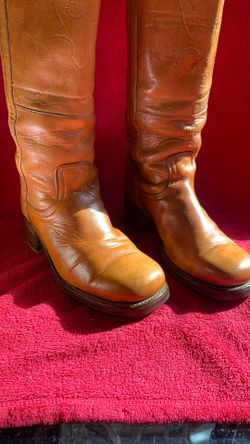 Vintage Frye Longhorn Boots 