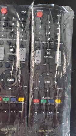Sharp TV controllers