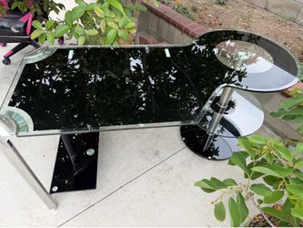 Monitor desk ( glass )