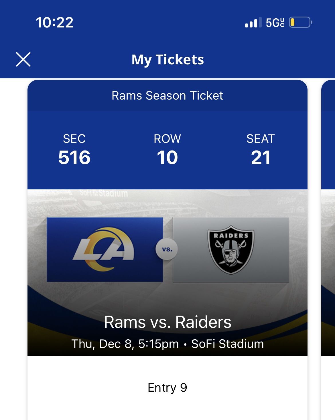 Raiders vs Rams