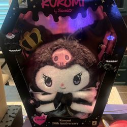 2025 SDCC Kuromi 20th Anniversary Hello Kitty 12 Plush LE 1000 Jazwares IN HAND!