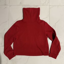 Zara - Red Cropped Sweatshirt - Size Small - Excellent Condition 