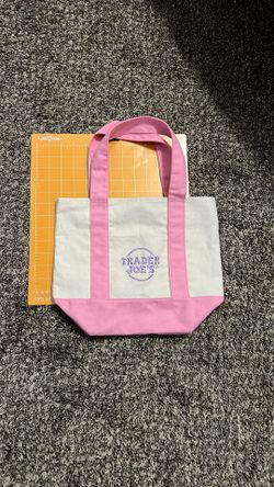 Mini Pink Trader Joes Tote 