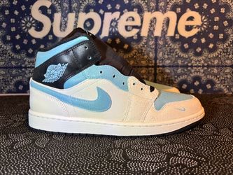 Jordan 1 Mid SE Blue Chill  size 10 men