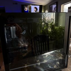 Full Gaming Setup Bundle – RTX 5060 Ti + Dual Monitors + Racing Wheel + Mic Setup 