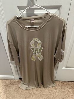 Washington Commanders XL - Sport-Tek Tan Military Graphic Performance T-Shirt
