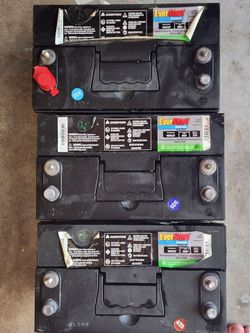 Deep Cycle marine batteries