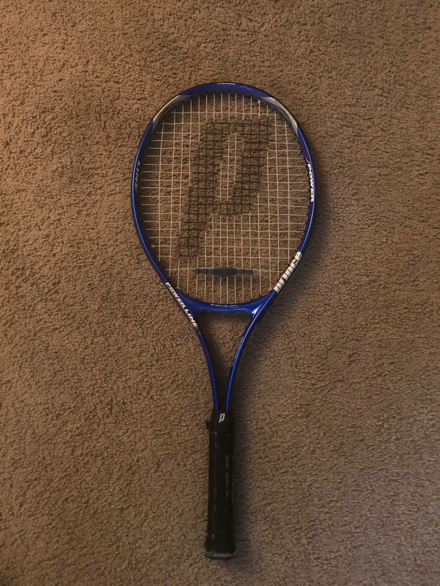 Prince Power line tennis racket