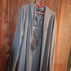 Brand: Collection Textured Open Front Jacket 