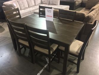 7Pc Table Set Sale