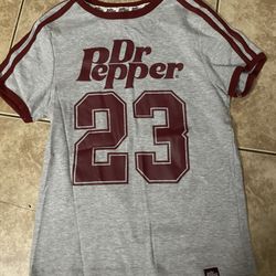 Women’s Dr Pepper Shirt With #23