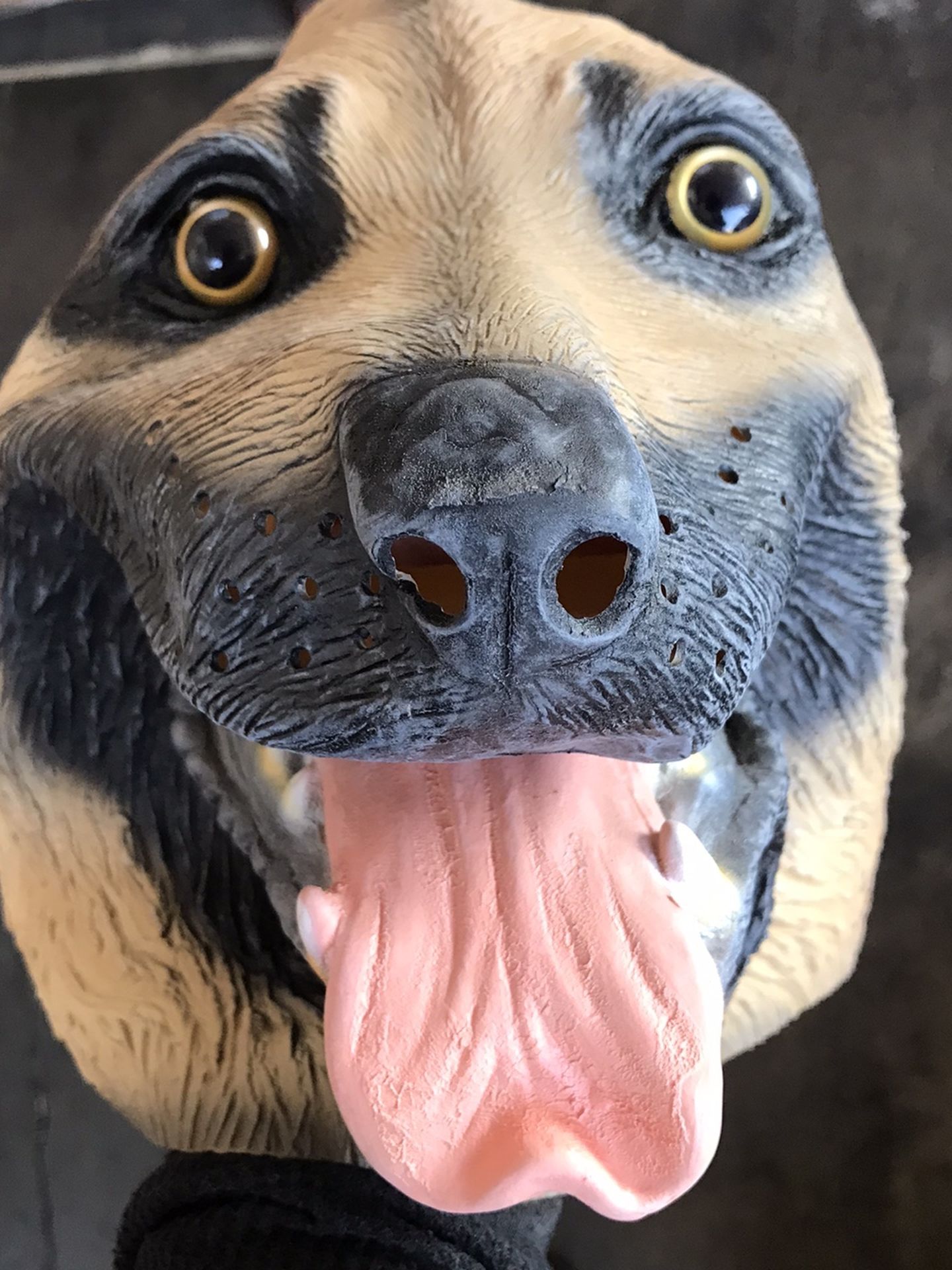  Dog Head Mask For Halloween Party Dog Costume 