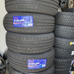 225-60-17 $340 CASH OUT THE DOOR All Season Tires installed (4) New 50,000 Mile Warranty-We Finance