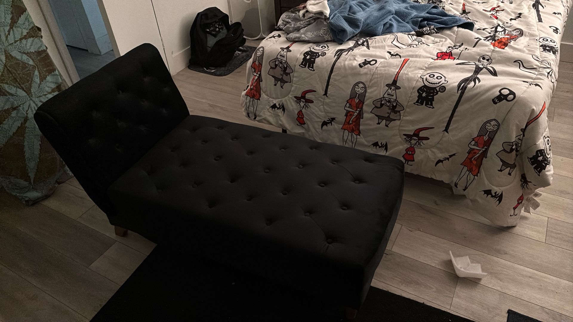 Futon With Optional Side And Hidden Storage