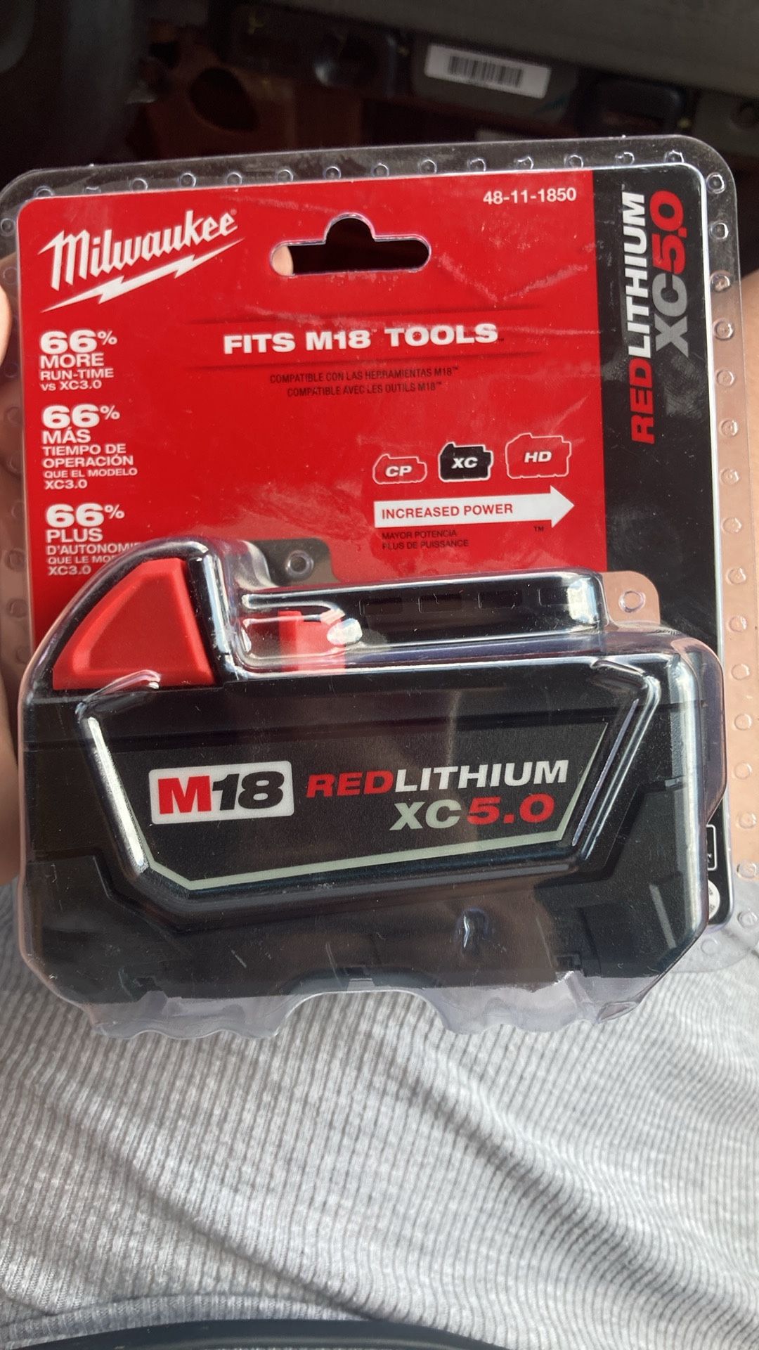 Milwaukee Lithium Battery 