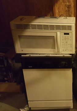 Kenmore dishwasher& microwave