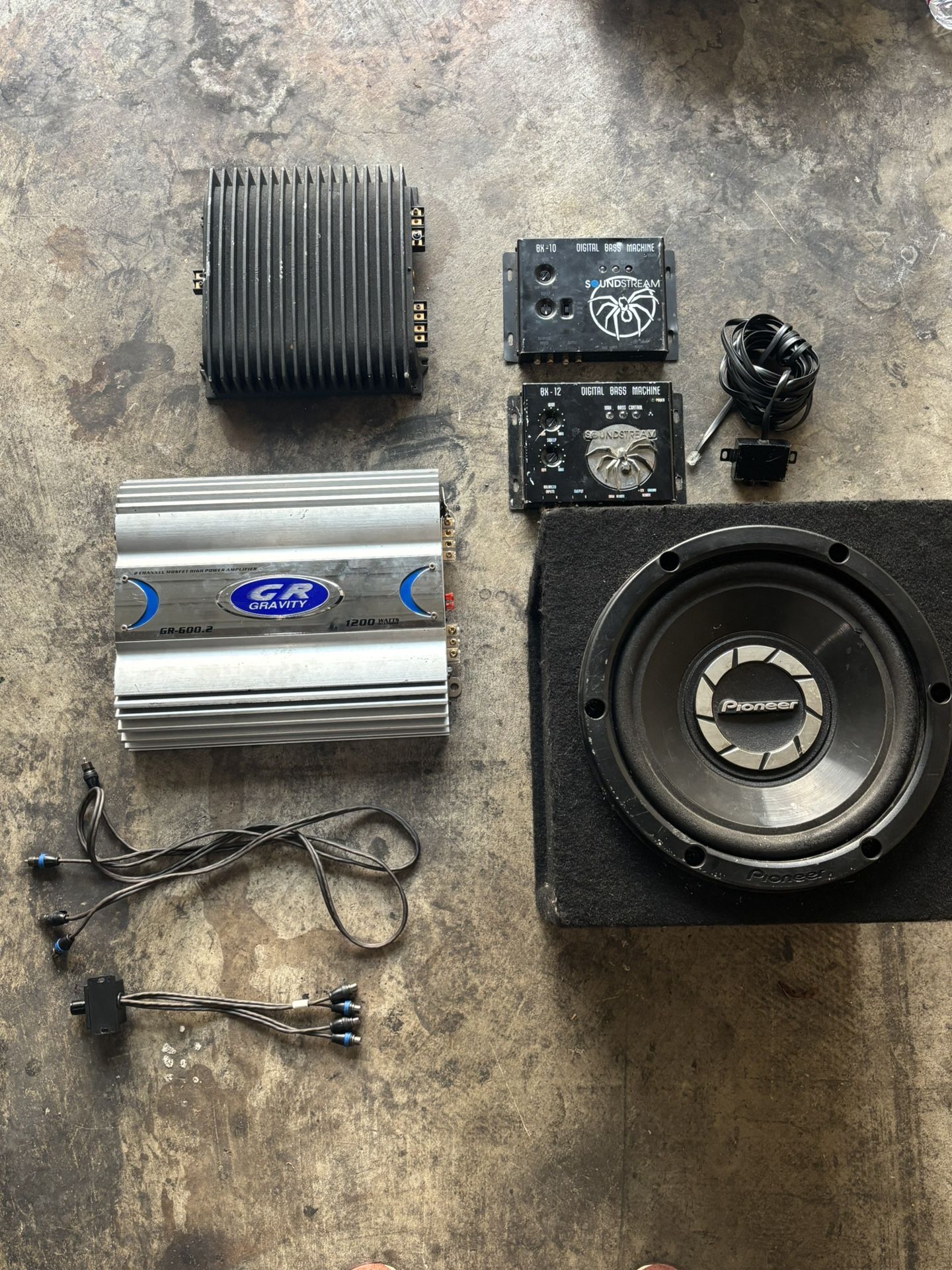 Subwoofer , Amps , Digital Bass Machines