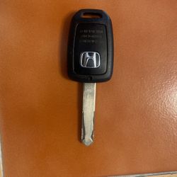 2016, 2017, 2018, 2019 Key For Honda HR-V