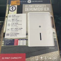 GE 22 pt. Dehumidifier