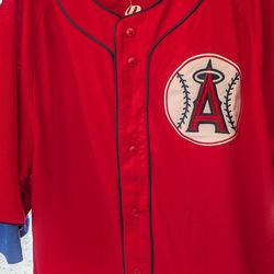 Angels Jersey 2X Red