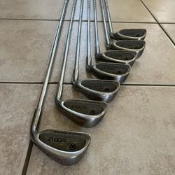 Wilson 1200LT Perimeter Weighting Golf Iron Set 3,4,5,6,7,8,9 Steel Pro Step 028 Shafts Right Hand