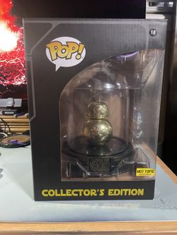 Funko Pop Star Wars Collectors Edition Hot Topic Exclusive BB-8