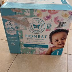 Honest Company Size 1 - 160 Diapers 