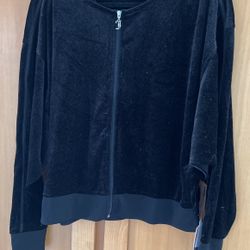 Juicy Couture Shimmer Glitter Jacket Size XL