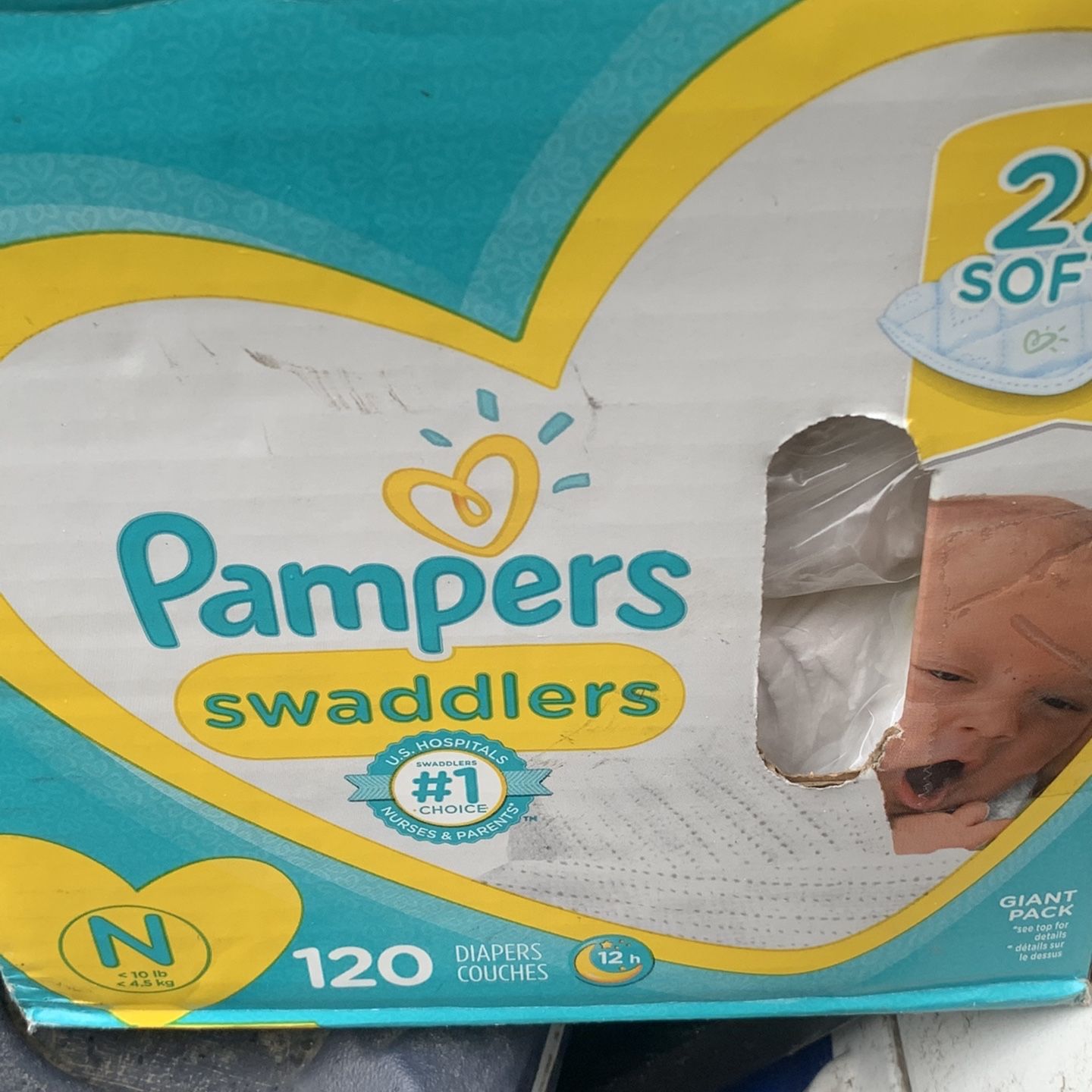Pampers diapers