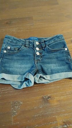 Girls jean shorts size 4