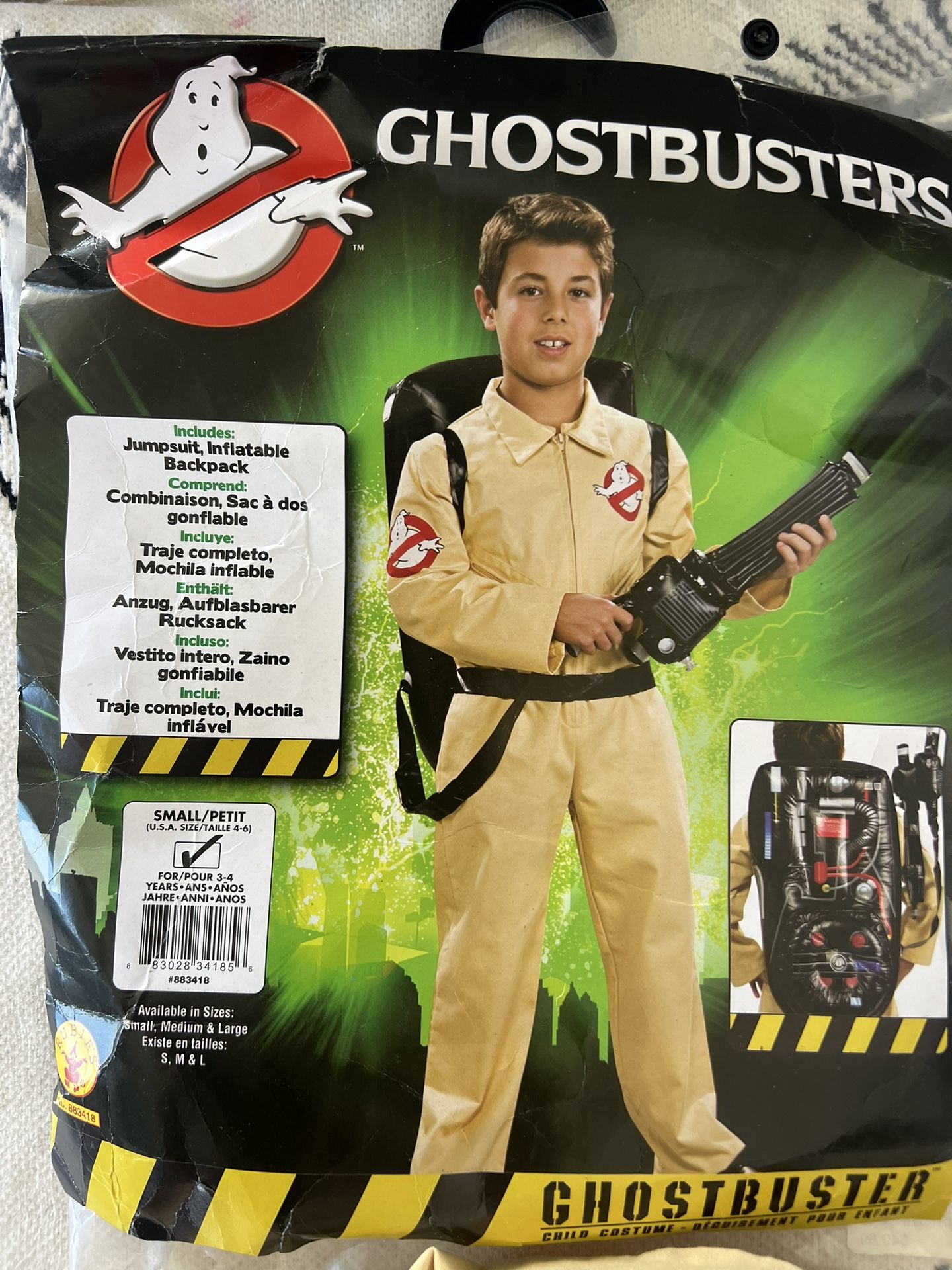 Ghostbusters Halloween Costume Kids