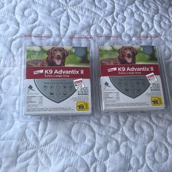 Dog Flea Treatment - K9 advantix II for XL Dogs Over 55 lbs - 2 Monthly Doses