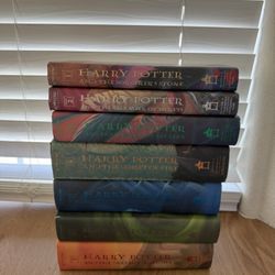 Harry Potter Hardcover 1-7 Book Full Set