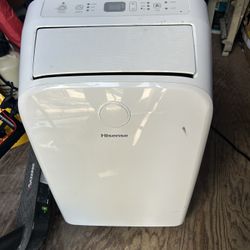 Hisense 8000 BTU (DOE) 115-Volt Vented Medium Room Smart Portable Air Conditioner