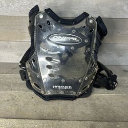 O'Neal Hammer Chest Protector Black Clear Moto MX Off-Road Enduro Adult Large