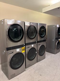 LG WashTower Stacked Washer and Dryer