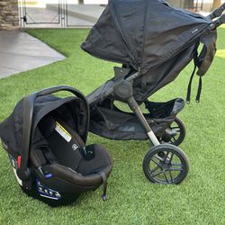 Britax Combo Baby Carrier And Stroller 