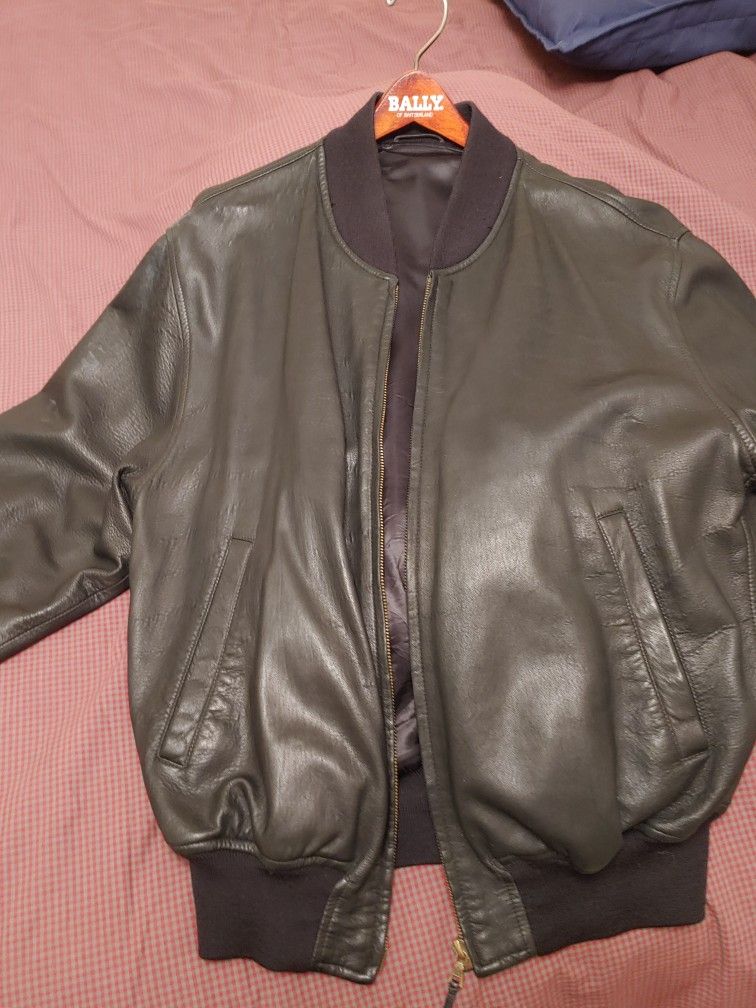 Bally Leather Jacket