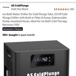 Chiller For Cold Plunge
