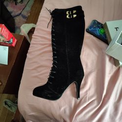 Black Heel Boots
