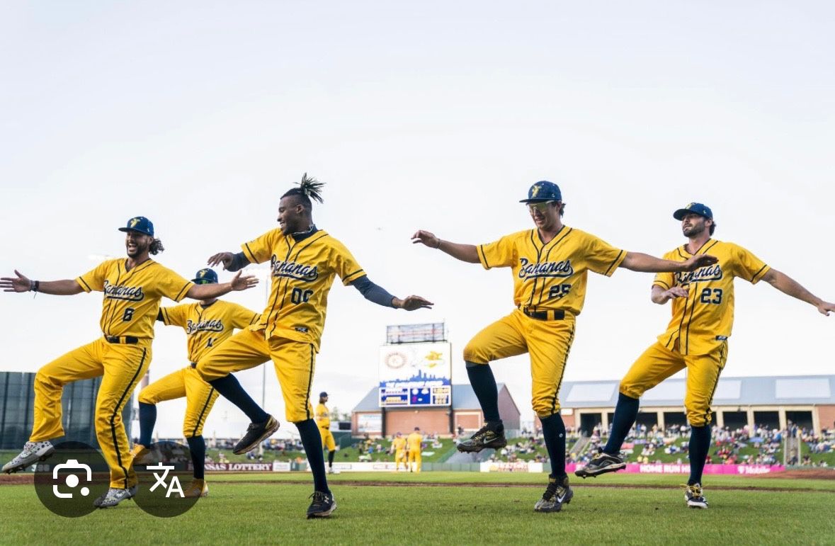 Savannah Bananas - Yankee Stadium - 9/14 @ 3:30pm, 6 tickets. Section #116, row #2, seats 7-12