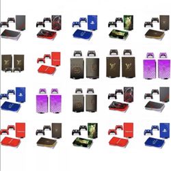 PS5 Skin Decal Vinyl Wrap Cover Sticker for PlayStation 5