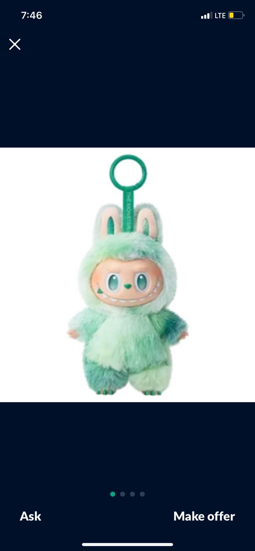Authentic Labubu "The Monsters: Big Into Energy" - serenity  Condition: Brand New (Box has been opened from bottom carefully will seal back up upon re