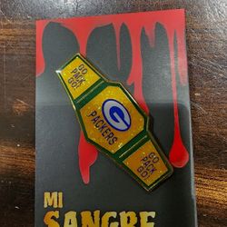 NFL Green Bay Packer Championship Belt Enamel Pin