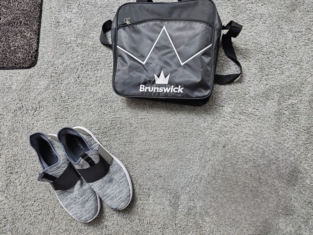 Bowling Ball Pouch And Shoes