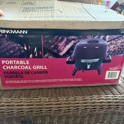 New Brinkmann Portable Charcoal Grill Bbq 